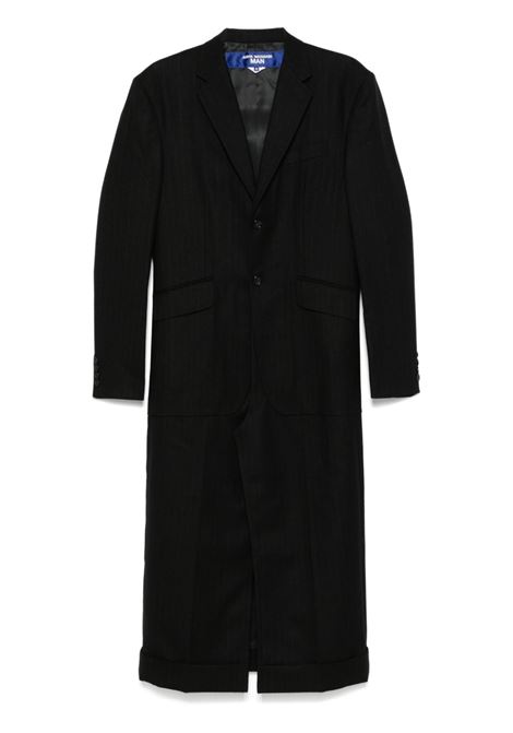 Cappotto gessato in nero Junya watanabe - uomo